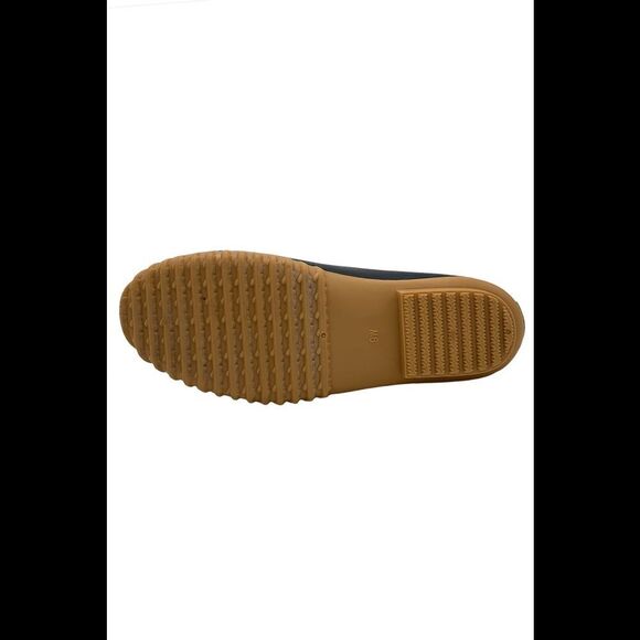 Sporto Bella Waterproof Lace Up Duck Boot with Zipper Navy - Medium - Picture 4 of 5